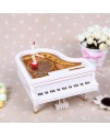 鋼琴 旋轉音樂盒 旋轉跳舞 小款 MUSIC BOX